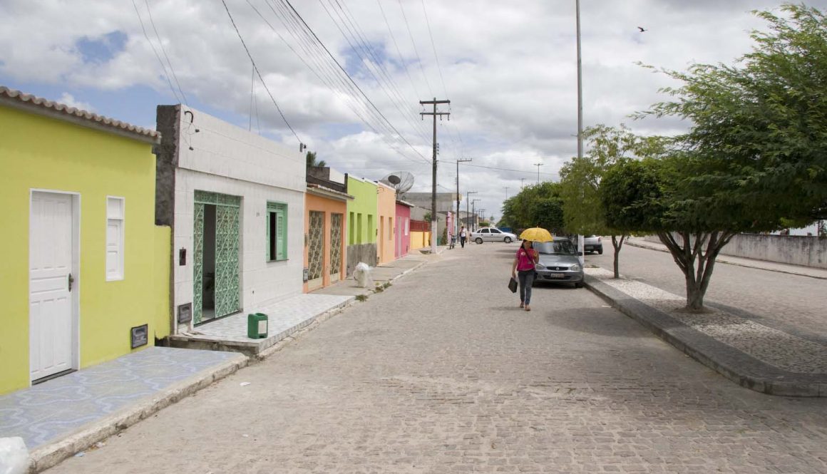 Vista da cidade de Poço Redondo  SE