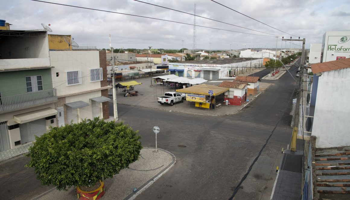 Vista da Cidade de Poço Verde em Sergipe