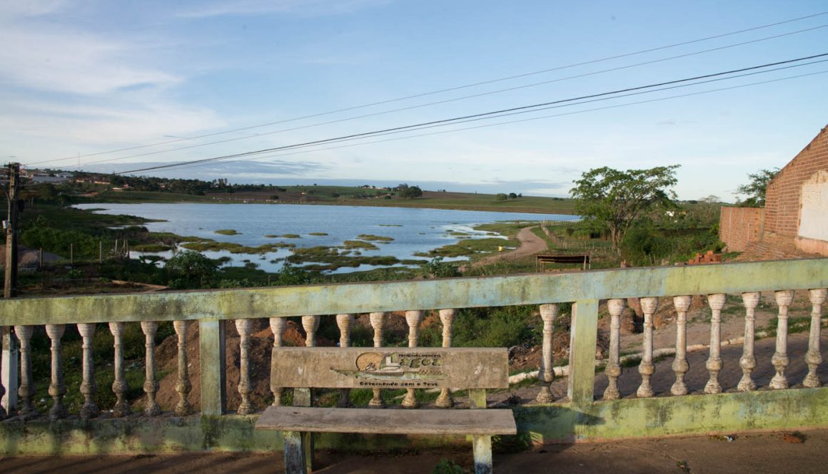Vista da lagoa, Lagoa da Canoa, AL